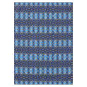 Blaue Dekorative Feiertags-Tischdecke Tischdecke (Vorderseite)