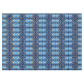 Blaue Dekorative Feiertags-Tischdecke Tischdecke (Vorderseite (Horizontal))