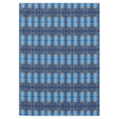 Blaue Dekorative Feiertags-Tischdecke Tischdecke (Vorderseite)
