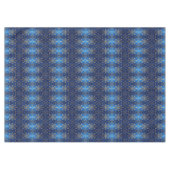 Blaue Dekorative Feiertags-Tischdecke Tischdecke (Vorderseite (Horizontal))