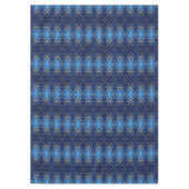 Blaue Dekorative Feiertags-Tischdecke Tischdecke (Vorderseite)