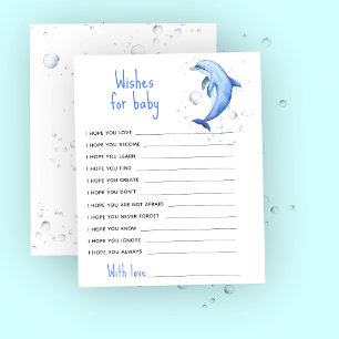 Blaue Delfin - Gebete für das Baby