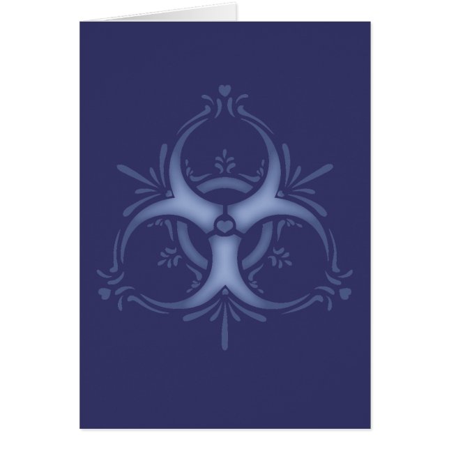 Blaue Delft-Biogefährdung (Vorne)