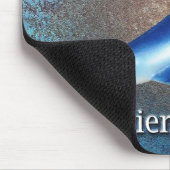 Blaue Delphine Die besten Freunde für immer Mousepad (Ecke)