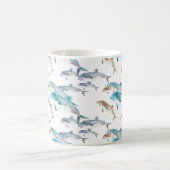 Blaue Delphine Kaffeetasse (Mittel)