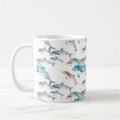 Blaue Delphine Kaffeetasse (Links)