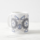 Blaue Dendrobiumorchidee - Tasse (Vorderseite Links)