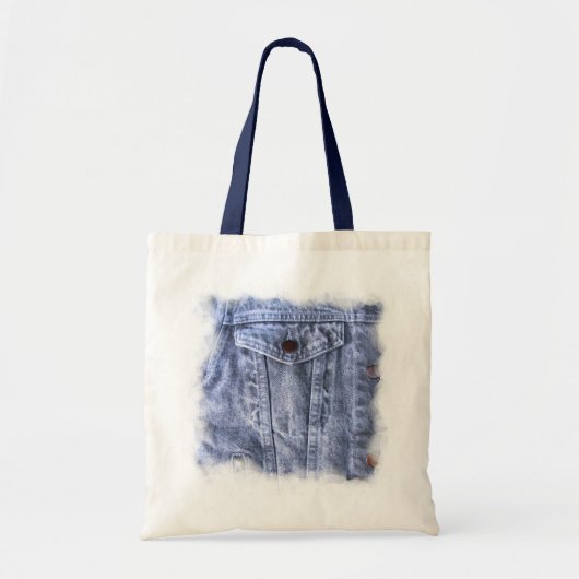 Blaue Denim ~ Tasche (Vorne)
