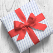 Blaue Diagonalstreifen Geschenkpapier