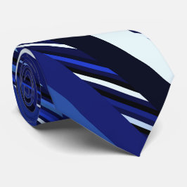 Blaue Diagonalstreifen Krawatte