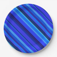 Blaue Diagonalstreifen