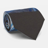 Blaue Diamant Krawatte (Gerollt)