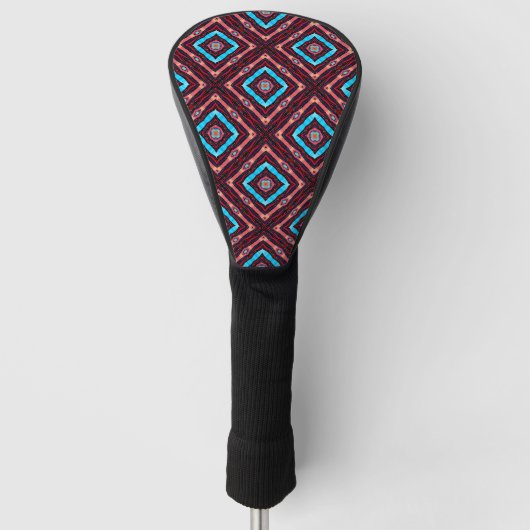 Blaue Diamant-Krawatte Golf Headcover (Vorderseite)