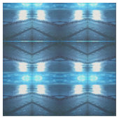 Blaue Diamanten aus dem Meer, Stoff (Muster)
