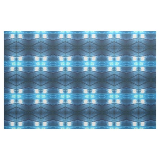 Blaue Diamanten aus dem Meer, Stoff (Fat Quarter (45,7 x 55,9 cm))