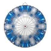 Blaue Diamanten Dartscheibe (vorne)
