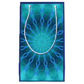 Blaue Diamanten Kleine Geschenktüte (Vorderseite)