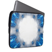 Blaue Diamanten Laptopschutzhülle (Vorne Rechts)