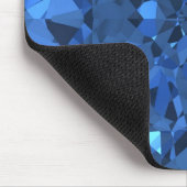 Blaue Diamanten Mousepad (Ecke)