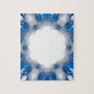 Blaue Diamanten Puzzle