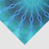 Blaue Diamanten Seidenpapier (Ausschnitt)