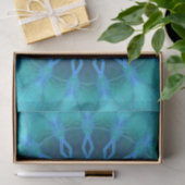 Blaue Diamanten Seidenpapier (Geschenk)