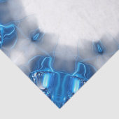 Blaue Diamanten Seidenpapier (Ausschnitt)