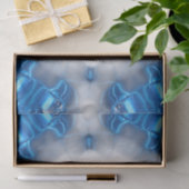 Blaue Diamanten Seidenpapier (Geschenk)