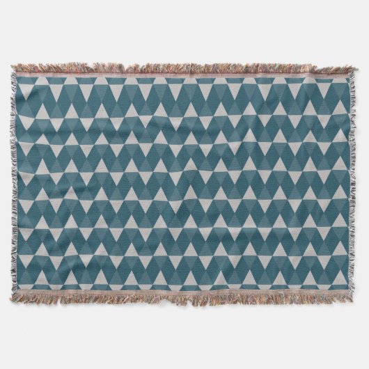 Blaue Diamantenmuster Decke (Vorderseite)