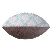 blaue Diamantmuster Football (Gedreht 90)
