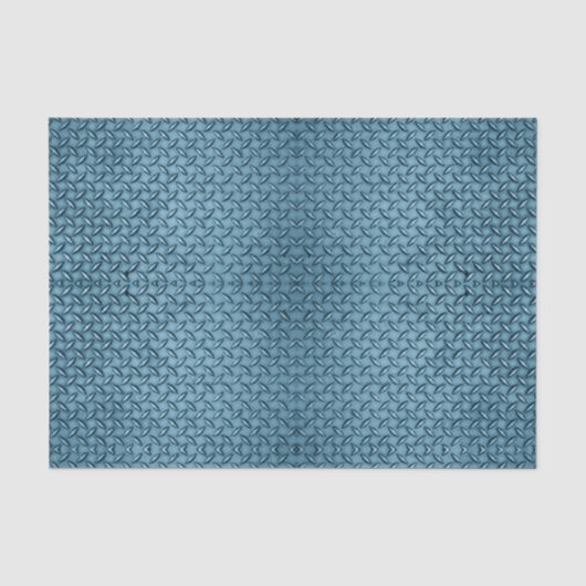 Blaue Diamantplatte Seidenpapier (Vorderseite)