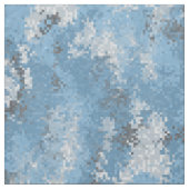 Blaue Digi Camouflage Stoff (Muster)