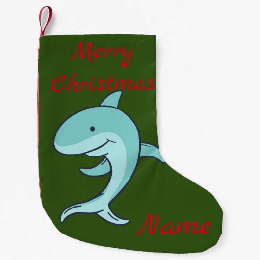 Blaue Dolphin Leaping Thunder_Cove Kleiner Weihnachtsstrumpf (Vorderseite)