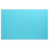 Blaue Donuts mit türkisfarbenen Flecken Stoff (Fat Quarter (45,7 x 55,9 cm))