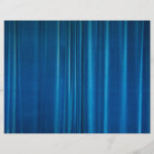 Blaue Drachen Flyer (Hinten)