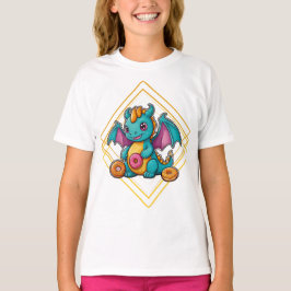 Blaue Drachenblume T-Shirt