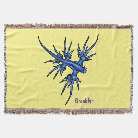 Blaue Drachendarstellung Decke (Vorderseite)