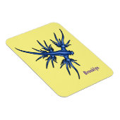 Blaue Drachendarstellung Magnet (Rechte Seite)