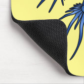 Blaue Drachendarstellung Mousepad (Ecke)