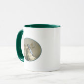 Blaue Dragonfly-Tasse Tasse (Vorderseite Links)