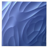 Blaue Düne Fliese (Vorderseite)