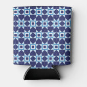 Blaue dunkle Sterne Textur Mode cooler Nachtjunge  Dosenkühler (Vorderseite)