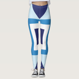 Blaue dunkle Sterne Textur Mode cooler Nachtjunge Leggings