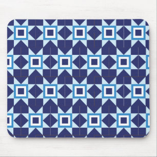 blaue dunkle Sterne Textur Mode cooler Nachtjunge  Mousepad
