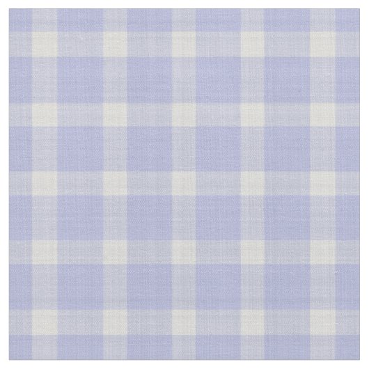 Blaue Dunst Karo Gingham Stoff (Nahaufnahme)