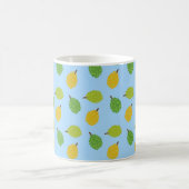 blaue Durianfrüchte Kaffeetasse (Mittel)