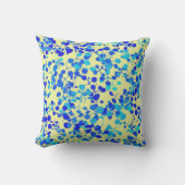 Blaue Ehrlichkeit Kissen (Vorderseite)