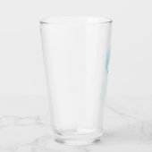 Blaue Eiskönigin mit Eiskronenkrone Glas (Rechts)
