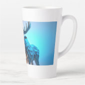 Blaue Elchmajestät Milchtasse (Rechts)