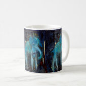 Blaue Elefant-Kaffee-Tasse Kaffeetasse (VorderseiteRechts)
